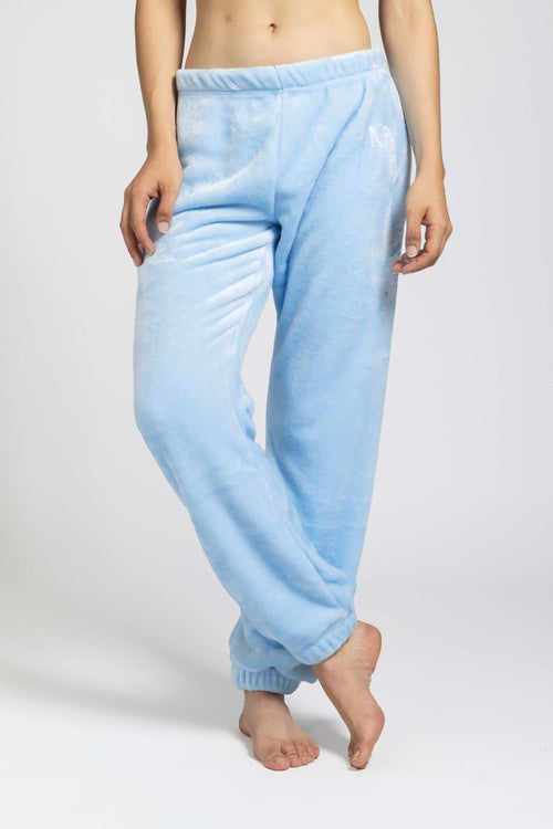 Pantalon d'intérieur bleu ciel femme