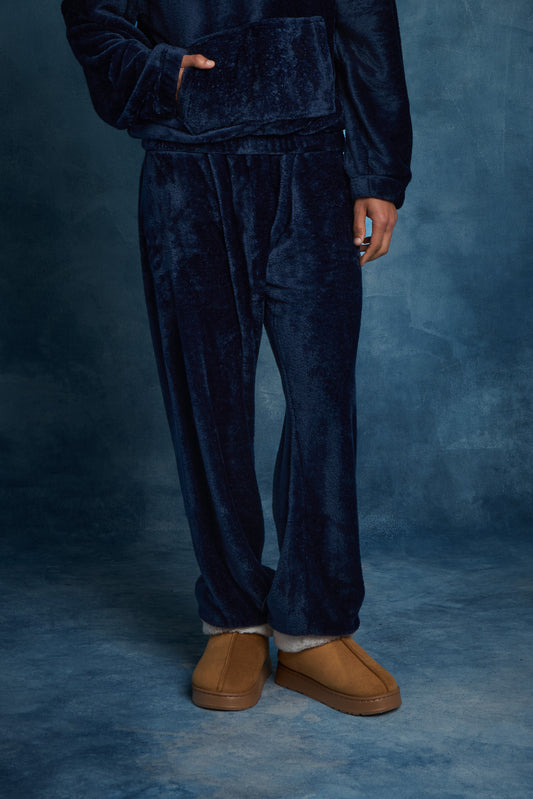 Marineblaue Lounge-Hose für Damen