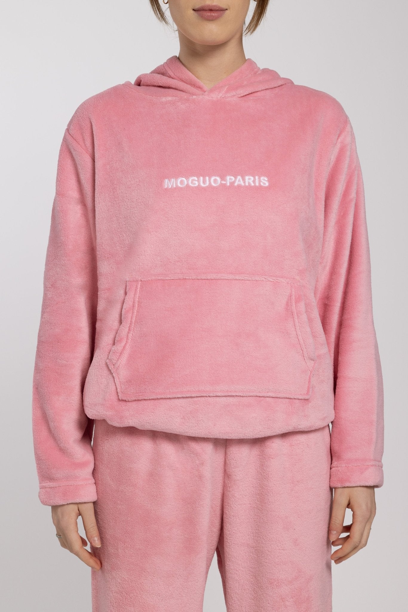 Sweat d'intérieur rose - Moguo Paris